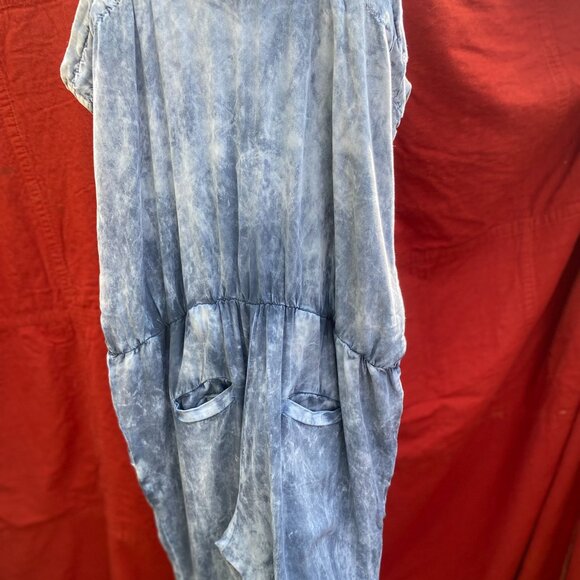 176- You Are Amazing 💖Acid Wash Halter Jumper - Picture 3 of 7